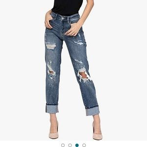 Judy Blue Bleach Splashed & Distressed Jeans